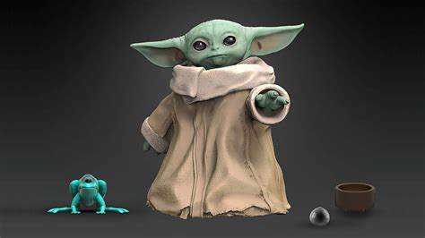 Star Wars Mandalorian Baby Yoda Baby Yoda Mandalorian Figure 6pcsset