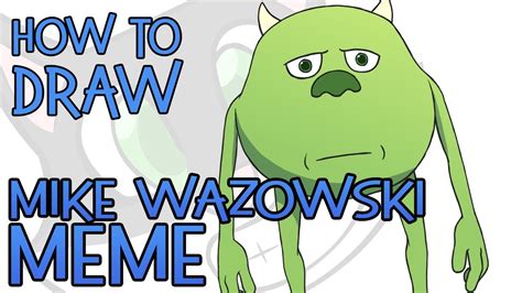 How To Draw Mike Wazowski Meme Sulley Face Swap Meme Youtube