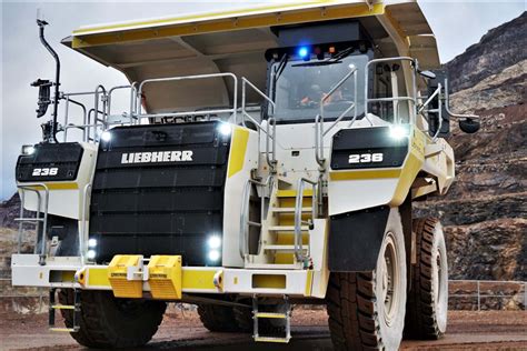 Liebherr Details Testing On Diesel Electric T 236 Haul Truck Prototype