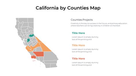 Download Free California Counties Map Resume Sample