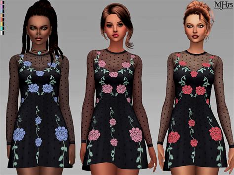 Zolando Dress By Margeh 75 At Tsr Sims 4 Updates
