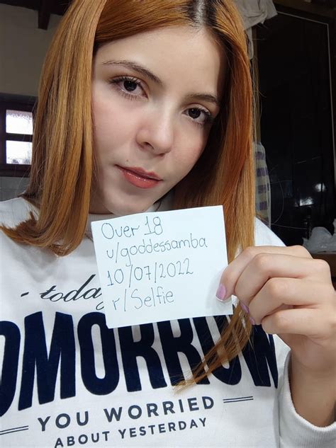 here s my verification [over 18] r selfie