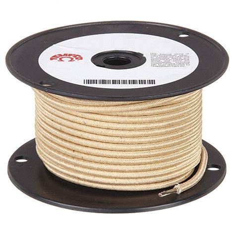 Tempco 10 Awg Wire Size Natural High Temp Lead Wire 3grk6ldwr