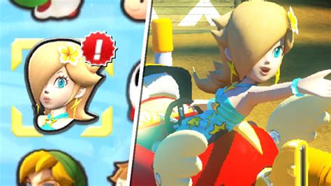 play as rosalina swimwear in mario kart 8 deluxe youtube