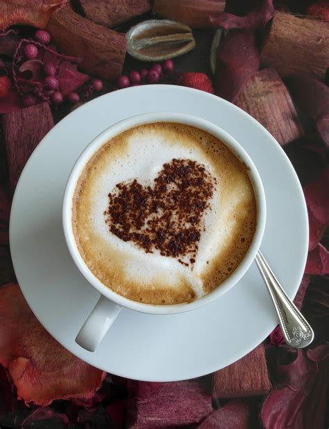 Coffee Heart Art Free Stock Photo Public Domain Pictures