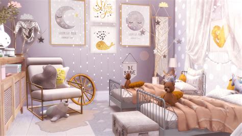 Sims 4 Twin Girls Toddler Berdroom Thesimsbuilding