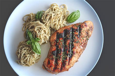 Let chicken marinate for at least 30 minutes. Balsamic Grilled Chicken Marinade • Cooking with Ginger