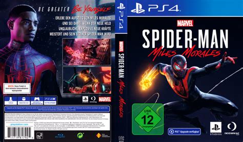 Spider Man Miles Morales De Ps4 Cover And Label Dvdcovercom