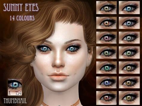 An Image Of Some Very Pretty Eyes With Different Colors And Shapes For