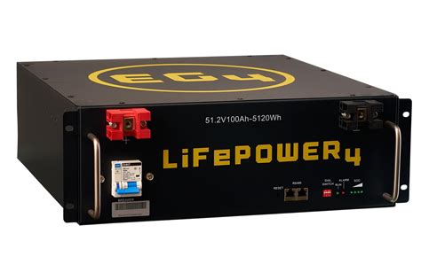 eg4 lifepower4 lithium battery 48v 100ah 5 12kwh solar battery server rack battery
