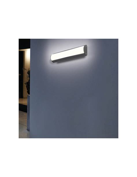 Applique Dextérieur Led Aka Anthracite 20w Ip54 Leonleds