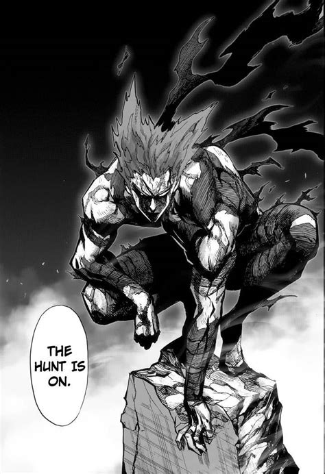 Garou The Hunt Is On Onepunchman One Punch Man Manga One Punch