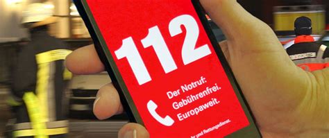 Notruf 112 Ihre Sicherheit Liegt Uns Am Herzen Bayerisches