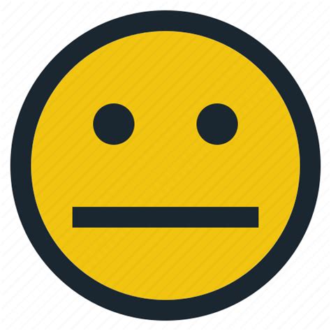 Straight Face Emoji Transparent Areeb Kirby