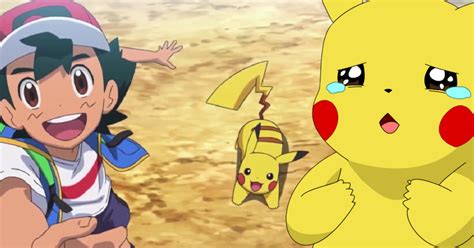 Pok Mon Voici La Derni Re Sc Ne De L Anime Avec Sacha Et Pikachu