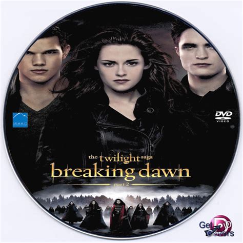 The Twilight Saga Breaking Dawn Part 2 2012 R0 Custom Dvd Label
