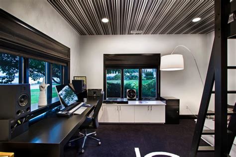 21 Black And White Home Office Designs Decorating Ideas