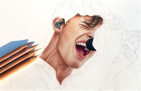 Shawn Mendes Drawing Portrait Colored Pencil Portrait Drawing