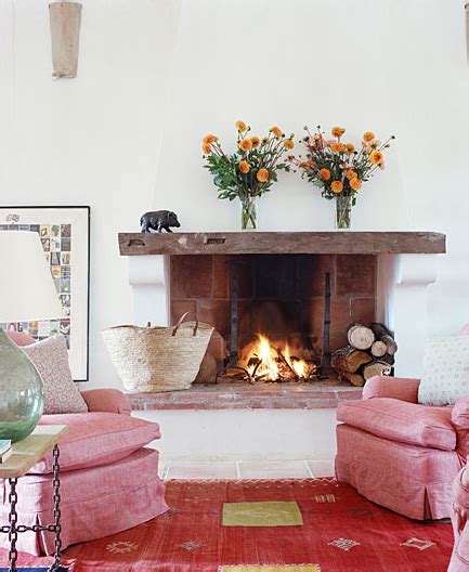 Kathryn Ireland Corner Fireplace Cozy Fireplace Fireplace Design