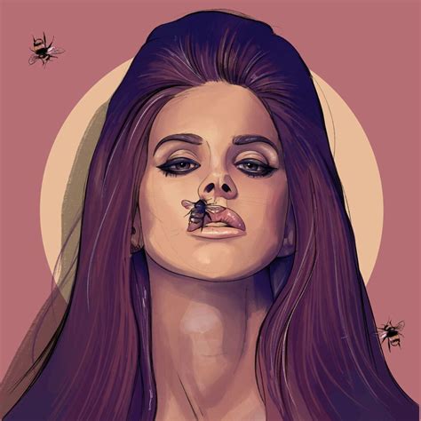 Lana Del Rey Art By Fernando Monroy Lana Del Rey Art Lana Del Rey