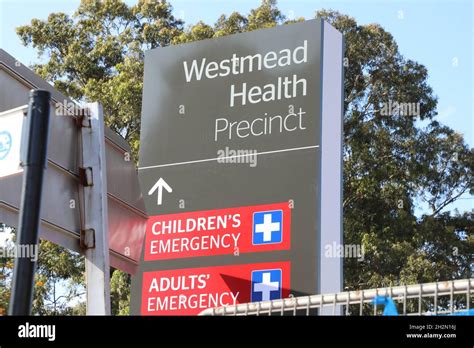 Westmead Health Precinct Westmead Sydney Nsw Australia Stock Photo