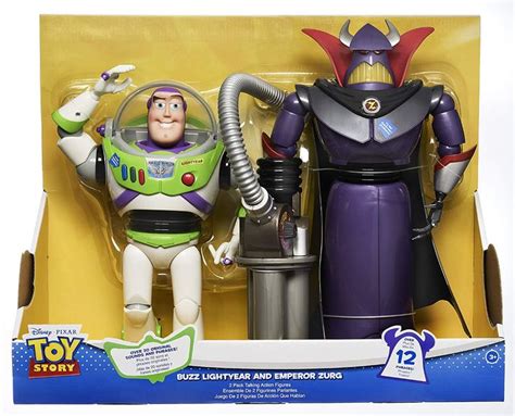 disney pixar toy story exclusive 12 inch talking action figure 2 pack zurg and buzz