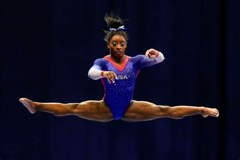 Simone Biles Soars To Lead At Olympic Gymnastics Trials Orange County