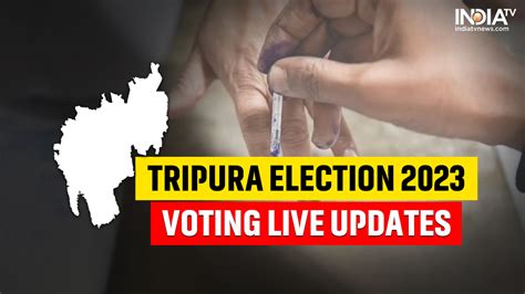 Tripura Election 2023 Voting LIVE UPDATES Voting Begins In All 60