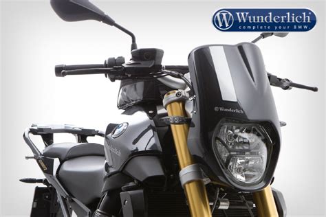 Our properly shaped windshields reduce turbulence, buffeting and noise while riding. Lampenmaske R1200R LC unlackiert