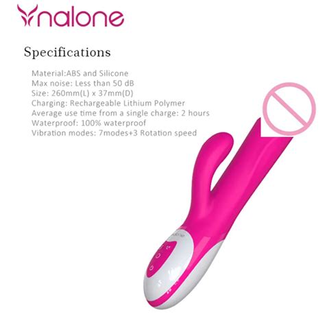 Nalone Usb Rechargeable Silicone Vibrators 7 Kind Of Speed Waterproof Sex Toys For Women G Spot