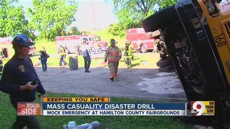 Mass Casualty Disaster Drill Held In Hamilton County Youtube