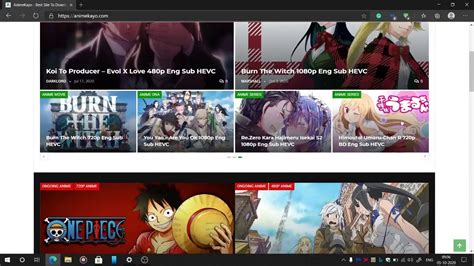 Top Anime Sites To Download Anime In Youtube