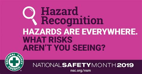 National Safety Month 2019 Posters