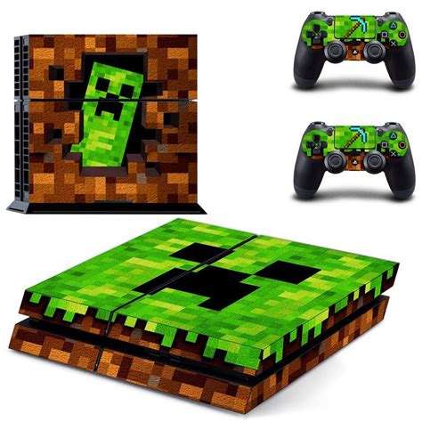 Minecraft Ps4 Skin For Console And Controllers Decal Design Ps4
