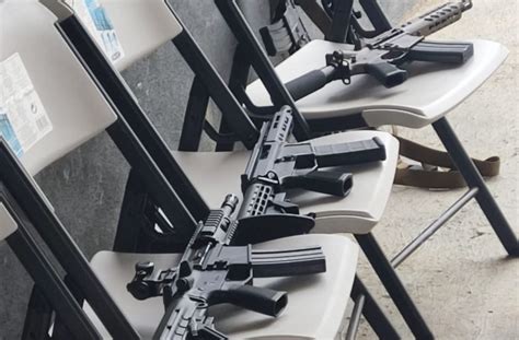 Ensenada Baja California Authorities Seize Firearms Tactical