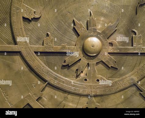 Ancient Astronomical Instrument Stock Photo Alamy