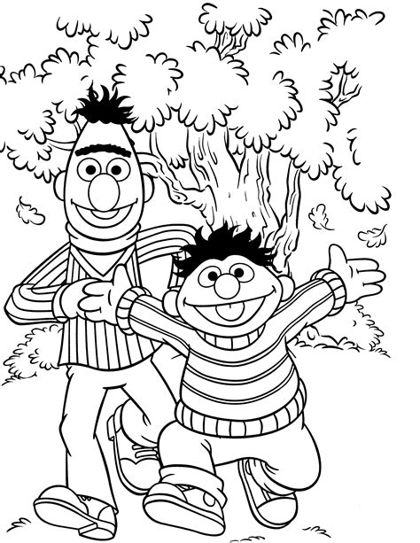 Sesame Street Coloring Pages To Print
