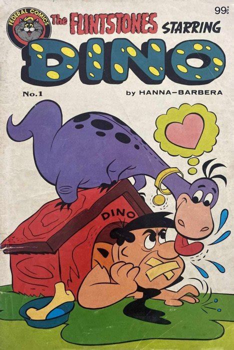 Hanna Barbera Dino 1 Federal Comics Comic Book Value And Price Guide