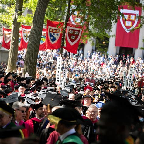 6665 Degrees And Certificates Awarded At Harvards 368th Commencement