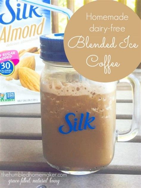 Homemade Dairy Free Blended Ice Coffee Recipe Recipe Blended Ice