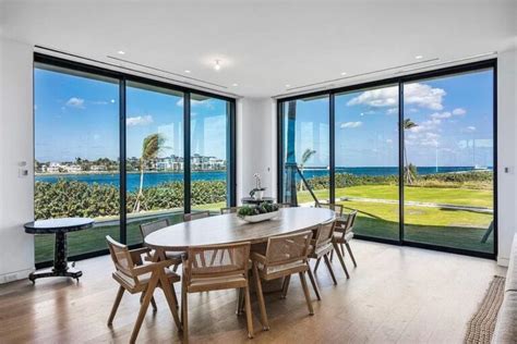 Direct Oceanfront Palm Beach Mansion Offers The Most Unique South Florida Indoor Outdoor Living