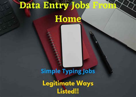 Best 17 Data Entry Jobs From Home