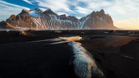 Vestrahorn Hd Iceland Wallpaper Hd Nature 4k Wallpapers Images And