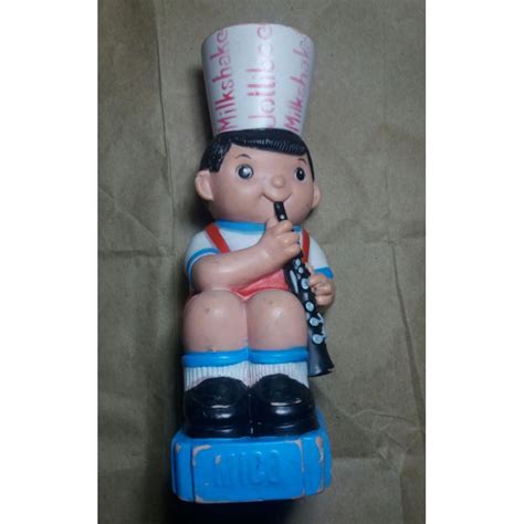Preloved Jollibee 1995 Jolly Band Toy Mico Milkshake Figure Shopee