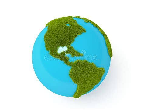Green World Globe Stock Illustration Illustration Of Maps 11488506