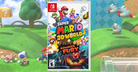 Super Mario 3d World Bowsers Fury Nintendo Switch Game Only 50