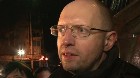 Ukraine Crisis Yatsenyuk Is Pm Designate Kiev Maidan Told Bbc News