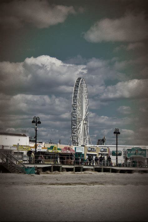 Ocean City Nj Ferris Wheel Photograph By Tom Gari Gallery Three