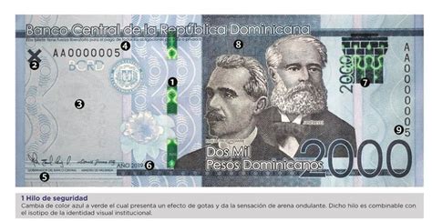 Banco Central Desde Mañana Circulará Nuevo Billete De Rd2000