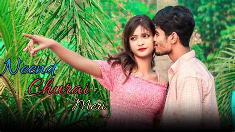 Neend Churai Meri😍 Cute Love Story Loverooom Creation Youtube